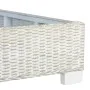 Estructura de cama de ratán natural gris 140x200 cm de vidaXL, Camas y somieres - Ref: Foro24-283091, Precio: 296,89 €, Descu...