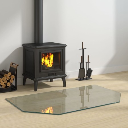 Glasplatte für sechseckigen Kamin 100x60 cm von vidaXL, Glas - Ref: Foro24-324136, Preis: 43,56 €, Rabatt: %