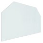 Placa de vidrio para chimenea hexagonal 100x60 cm de vidaXL, Cristal - Ref: Foro24-324136, Precio: 42,58 €, Descuento: %