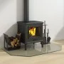 Glasplatte für sechseckigen Kamin 100x60 cm von vidaXL, Glas - Ref: Foro24-324136, Preis: 42,22 €, Rabatt: %