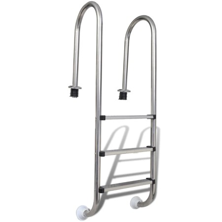 Poolleiter 3 Stufen Edelstahl 304 120 cm von vidaXL, Pooltreppen und Rampen - Ref: Foro24-90502, Preis: 188,06 €, Rabatt: %