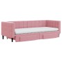 Ausziehbares Schlafsofa mit rosa Samtschubladen 80x200 cm von vidaXL, Betten und Lattenroste - Ref: Foro24-3196759, Preis: 46...