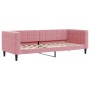 Ausziehbares Schlafsofa mit rosa Samtschubladen 80x200 cm von vidaXL, Betten und Lattenroste - Ref: Foro24-3196759, Preis: 46...