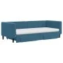 Sofá cama nido con cajones terciopelo azul 90x200 cm de vidaXL, Camas y somieres - Ref: Foro24-3196762, Precio: 476,95 €, Des...