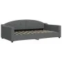 Sofá cama nido con cajones tela gris oscuro 100x200 cm de vidaXL, Camas y somieres - Ref: Foro24-3197590, Precio: 479,98 €, D...