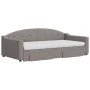 Trundle sofa bed with drawers taupe gray fabric 100x200 cm by vidaXL, Beds and slatted bases - Ref: Foro24-3197592, Price: 47...