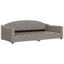 Ausziehbares Schlafsofa mit Schubladen, taupegrauer Stoff, 100 x 200 cm von vidaXL, Betten und Lattenroste - Ref: Foro24-3197...