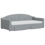 Sofá cama nido con cajones tela gris claro 90x190 cm de vidaXL, Camas y somieres - Ref: Foro24-3197594, Precio: 452,81 €, Des...