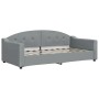 Sofá cama nido con cajones tela gris claro 90x190 cm de vidaXL, Camas y somieres - Ref: Foro24-3197594, Precio: 452,81 €, Des...