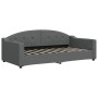 Sofá cama nido con cajones tela gris oscuro 90x190 cm de vidaXL, Camas y somieres - Ref: Foro24-3197595, Precio: 447,74 €, De...