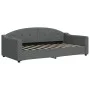 Trundle sofa bed with drawers dark gray fabric 90x190 cm by vidaXL, Beds and slatted bases - Ref: Foro24-3197595, Price: 440,...