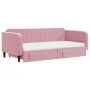 Trundle sofa bed with pink velvet drawers 100x200 cm by vidaXL, Beds and slatted bases - Ref: Foro24-3197145, Price: 464,71 €...