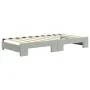 Trundle sofa bed with drawers light gray velvet 90x190 cm by vidaXL, Beds and slatted bases - Ref: Foro24-3197148, Price: 436...