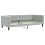 Trundle sofa bed with drawers light gray velvet 90x190 cm by vidaXL, Beds and slatted bases - Ref: Foro24-3196776, Price: 443...