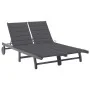 Gartenliege für 2 Personen und Auflagen aus massivem Akazienholz von vidaXL, Liegen - Ref: Foro24-3061389, Preis: 389,56 €, R...