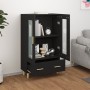 Schwarzes Sideboard aus Holzwerkstoff, 70 x 31 x 115 cm von vidaXL, Sideboards - Ref: Foro24-812547, Preis: 88,84 €, Rabatt: %