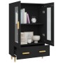 Schwarzes Sideboard aus Holzwerkstoff, 70 x 31 x 115 cm von vidaXL, Sideboards - Ref: Foro24-812547, Preis: 88,84 €, Rabatt: %