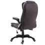 Brauner Kunstleder-Bürostuhl von vidaXL, Bürostühle - Ref: Foro24-20232, Preis: 232,67 €, Rabatt: %