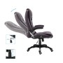 Brauner Kunstleder-Bürostuhl von vidaXL, Bürostühle - Ref: Foro24-20232, Preis: 232,67 €, Rabatt: %