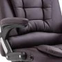 Brauner Kunstleder-Bürostuhl von vidaXL, Bürostühle - Ref: Foro24-20232, Preis: 227,90 €, Rabatt: %