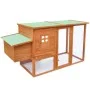 Hühnerstall aus Holz mit 1 Eierkäfig von vidaXL, Käfige und Lebensräume für Kleintiere - Ref: Foro24-170164, Preis: 237,52 €,...
