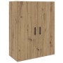 Alacena Roble artesanal 69,5 x 34 x 180 cm Madera contrachapada en Aparadores | Comprar online en Foro24