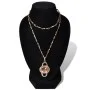 Expositor De Joyas En Forma De Busto Negro - 4Piezas - 9X8,5X15cm de vidaXL, Soportes para joyería - Ref: Foro24-240905, Prec...