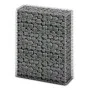 Galvanized wire gabion wall basket 100x80x30 cm by vidaXL, fence panels - Ref: Foro24-141040, Price: 67,53 €, Discount: %