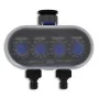 Dual Outlet Garden Automatic Watering Timer by vidaXL, Sprinkler controls - Ref: Foro24-41193, Price: 40,89 €, Discount: %