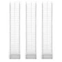 Gabion wall baskets galvanized wire 25x25x150cm 3 units by vidaXL, fence panels - Ref: Foro24-141046, Price: 71,31 €, Discoun...