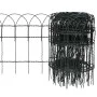 Powder-coated iron mesh for lawn, 25x0.4 m by vidaXL, Garden edging and edging - Ref: Foro24-141072, Price: 65,73 €, Discount: %