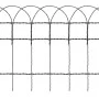 Powder-coated iron mesh for lawn, 25x0.4 m by vidaXL, Garden edging and edging - Ref: Foro24-141072, Price: 65,73 €, Discount: %