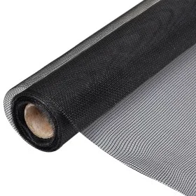 Schwarzes Fiberglas-Moskitonetz 100x1000 cm von vidaXL, Zaunpaneele - Ref: Foro24-141162, Preis: 22,48 €, Rabatt: %