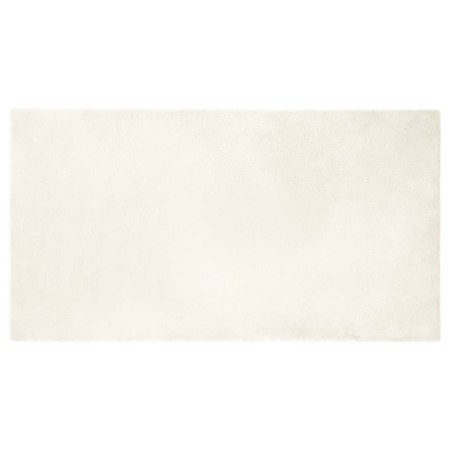 Alfombra de Piel Sintética de Conejo 80 x 150 cm Poliéster