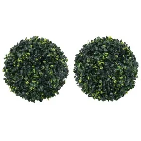 Bolas de boj artificial 2 unidades 45 cm de vidaXL, Flora artificial - Ref: Foro24-315469, Precio: 92,81 €, Descuento: %