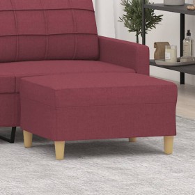 Fußhocker aus rotem Stoff, 70 x 55 x 41 cm von vidaXL, Osmanen - Ref: Foro24-349277, Preis: 61,83 €, Rabatt: %