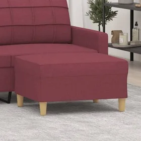 Red fabric footstool 70x55x41 cm by vidaXL, Ottomans - Ref: Foro24-349277, Price: 61,13 €, Discount: %