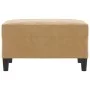 Brown velvet footstool 70x55x41 cm by vidaXL, Ottomans - Ref: Foro24-349324, Price: 57,39 €, Discount: %
