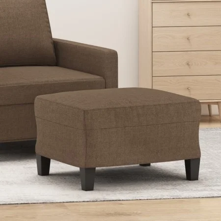 Brauner Stofffußhocker 60x50x41 cm von vidaXL, Osmanen - Ref: Foro24-349330, Preis: 52,41 €, Rabatt: %