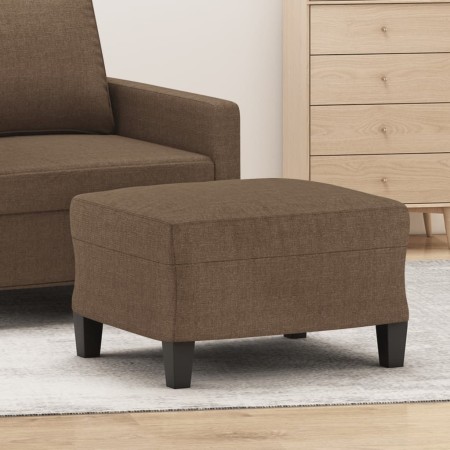Brown fabric footstool 60x50x41 cm by vidaXL, Ottomans - Ref: Foro24-349330, Price: 52,41 €, Discount: %
