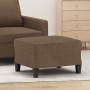 Brown fabric footstool 60x50x41 cm by vidaXL, Ottomans - Ref: Foro24-349330, Price: 52,41 €, Discount: %