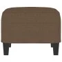 Brauner Stofffußhocker 60x50x41 cm von vidaXL, Osmanen - Ref: Foro24-349330, Preis: 52,41 €, Rabatt: %
