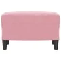 Fußhocker aus rosa Samt, 60 x 50 x 41 cm von vidaXL, Osmanen - Ref: Foro24-349296, Preis: 55,50 €, Rabatt: %