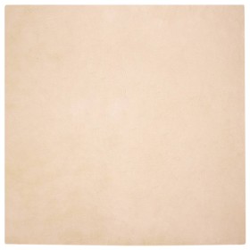 Alfombra de Piel Sintética de Conejo Olite Beige 120 x 120 cm en Alfombras | Comprar online en Foro24