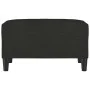 Black fabric footrest 70x55x41 cm by vidaXL, Ottomans - Ref: Foro24-349307, Price: 59,02 €, Discount: %