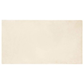 Alfombra de Piel Sintética de Conejo Crema 80 x 150 cm