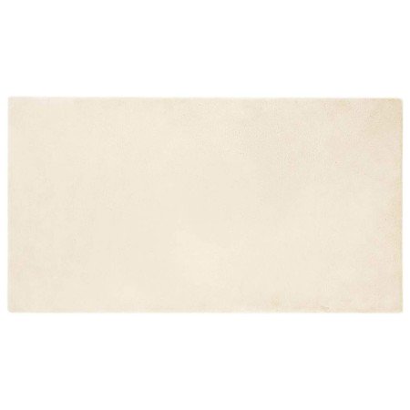 Alfombra de Piel Sintética de Conejo Olite Crema 80 x 150 cm en Alfombras | Comprar online en Foro24