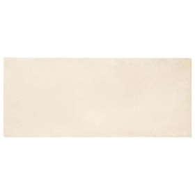 Alfombra de Piel Sintética de Conejo Crema 80 x 200 cm