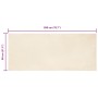 Alfombra de Piel Sintética de Conejo Olite Crema 80 x 200 cm en Alfombras | Comprar online en Foro24