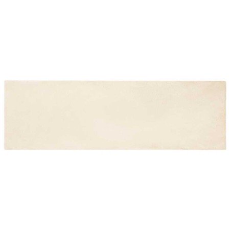 Alfombra de Piel Sintética de Conejo Olite Crema 80 x 250 cm en Alfombras | Comprar online en Foro24
